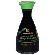 Kikkoman Soy Sauce, Less Sodium - 5 Fluid Ounces