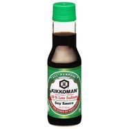 Kikkoman Soy Sauce, Less Sodium - 5 Ounces