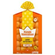 Kings Hawaiian Rolls, Savory Butter, The Original - 24 Rolls