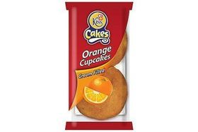 Kiss Cake Orange Cream Filled Cupcakes - 60 Grams