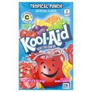 Kool Aid Drink Mix, Unsweetened, Tropical Punch - 0.16 Ounces