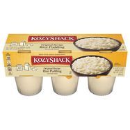 Kozy Shack Original Recipe Rice Pudding - 6 x 4 Ounces