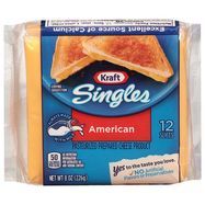 Kraft Cheese Slices, American - 12 Slices