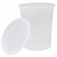 Kz Industrial Plastic Deli Container - 32 Ounces