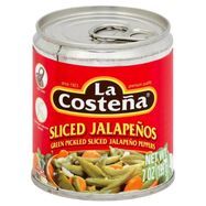 La Costena Jalapenos, Sliced - 7 Ounces