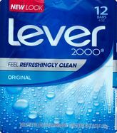 Lever 2000 Refreshing Bars, Original - twelve - 4 oz