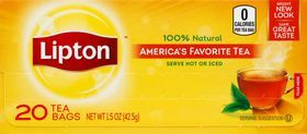Lipton Tea, Bags - 20 Tea Bags