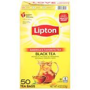Lipton Tea, Bags - 50 Tea Bags