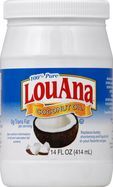 LouAna Coconut Oil, 100% Pure - 14 Fluid Ounces