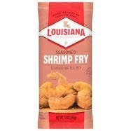 Louisiana Fish Fry Products Batter Mix, Seafood, Shrimp Fry, Seasoned - 10 Ounces