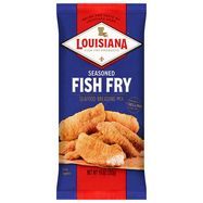 Louisiana Fish Fry Products Seafood Breading Mix, Fish Fry, Seasoned - 10 Ounces