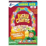 Lucky Charms Cereal, Large Size - 14.9 Ounces