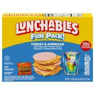 Lunchables Lunch Combinations, Turkey & American, Cracker Stackers - 1 Package