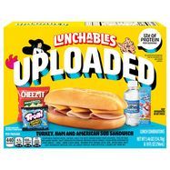 Lunchables Uploaded Turkey, Ham and American Sub Sandwich 1 ea - 1 Package