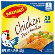 Maggi Bouillon, Chicken Flavored - 20 Cubes