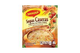 Maggi Soup Mix, Home-Style Vegetable Pasta & Chicken Flavor - 3.24 Ounces