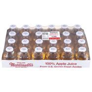 Martinellis Gold Medal 100% Juice, Pure, Apple - 24 x 10 Fluid Ounce Each
