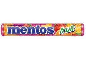 Mentos Fruit Chewable Candy - 38 Grams