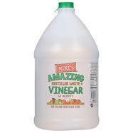 Mike's Vinegar, Distilled White, 5% Acidity, Amazing - one gallon