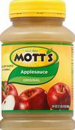 Motts Applesauce, Original - 24 Ounces
