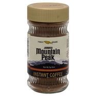 Mountain Peak Coffee, Instant - 2 Ounces