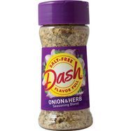 Mrs Dash Seasoning Blend, Salt-Free, Onion & Herb - 2.5 Ounces