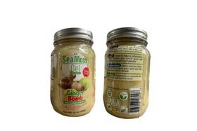 NATURAL FOOD RAW SEAMOSS GINGER BOMB GEL 16 OZ