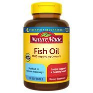 Nature Made Fish Oil, 1000 mg, Softgels - 90 Softgels
