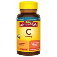 Nature Made Vitamin C, 500 mg, Caplets - 100 Tablets