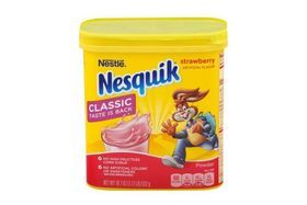 Nesquick Drink Mix, Strawberry, Powder - 18.7 Ounces