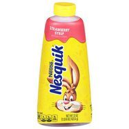 Nesquik Syrup, Strawberry - 22 Ounces
