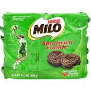 Nestle Milo Sandwich Cookies with Chocolate Cream - 14.3 Ounces