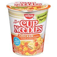Nissin Cup Noodles Soup, Ramen Noodle, Chicken Flavor - 2.25 Ounces