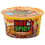 Nissin Ramen Noodle Soup, Chicken Flavor, Hot & Spicy - 3.03 Ounces