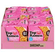 Nissin Top Ramen Shrimp Flavor Noodles 24 Pack 4 ea