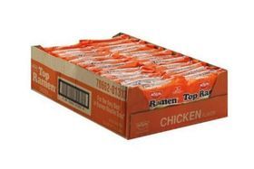 Nissin Top Ramen Soup, Ramen Noodle, Chicken Flavor - 24 Each