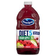 Ocean Spray Juice Drink, Diet, Cran-Apple - 64 Fluid Ounces