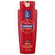 Old Spice Red Collection Body Wash, Captain, Scent of Command - 473 Milliliters