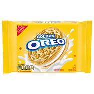 Oreo Cookies, Sandwich, Golden - 14.3 Ounces