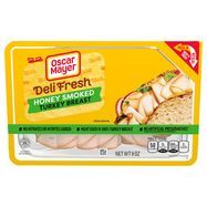 Oscar Mayer Deli Fresh Turkey Breast, Honey Smoked - 9 Ounces