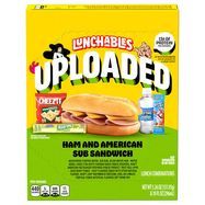 Oscar Mayer Lunchables Uploaded Ham & American Sub Sandwich - 1 Kit