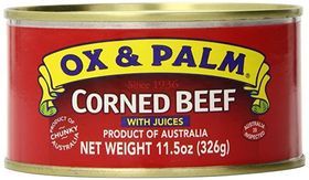Ox Palm Corned Beef - 11.5 Ounces