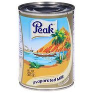 Peak Full Cream Unsweetened Evaporated Milk - 13 Fluid Ounces