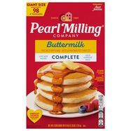 Pearl Milling Company Pancake & Waffle Mix, Buttermilk, Complete, Giant Size - 80 Ounces