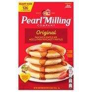 Pearl Milling Company Pancake & Waffle Mix, Original, Giant Size - 80 Ounces