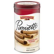 Pepperidge Farm Pirouette Wafers, Creme Filled, Chocolate Fudge - 13.5 Ounces
