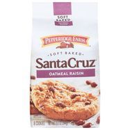 Pepperidge Farm Soft Baked Cookies, Santa Cruz, Oatmeal Raisin - 8 Cookies