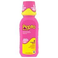 Pepto Bismol Upset Stomach Reliever/Antidiarrheal - 8 Fluid Ounces