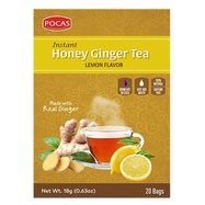 Pocas Honey Ginger Lemon Flavor Tea - 20 Count