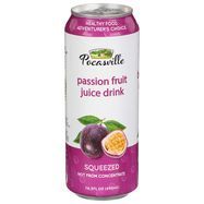 Pocasville Juice Drink, Passion Fruit, Squeezed - 16.5 Fluid Ounces